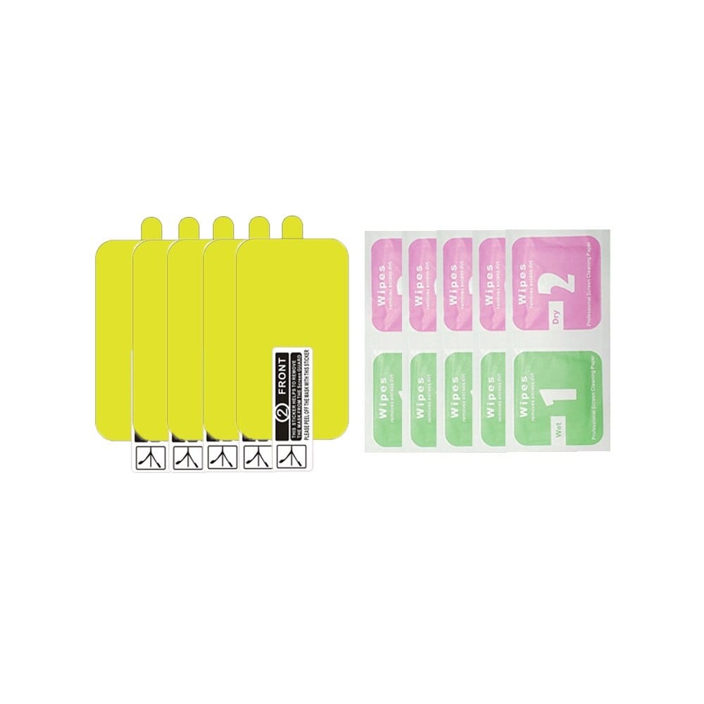 Huawei Band 6 / 6 Pro Protector Hydrogel Films Anti-fingerprint HD Clear Full Cover (Pack of 2)
