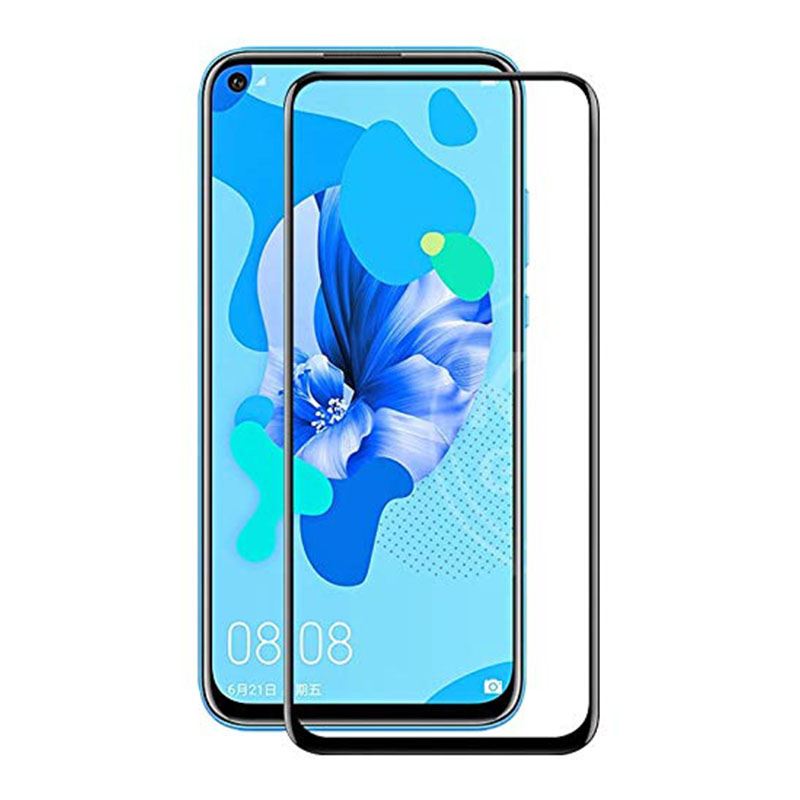 MOFI Premium Tempered Glass for Infinix Hot 10 Full Coverage Screen Protector 2.5D 9H &ndash; BLACK