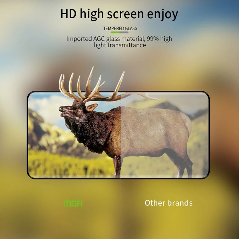 MOFI Premium Tempered Glass for Samsung Galaxy Note 20 Full Coverage Screen Protector 3D 9H &ndash; BLACK