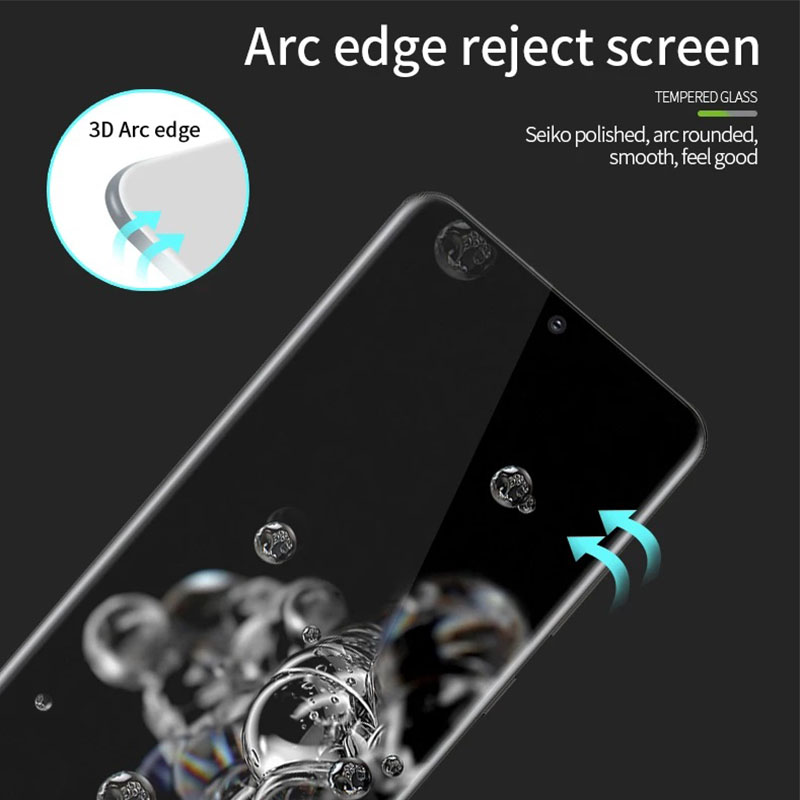 MOFI Premium Tempered Glass for Samsung Galaxy Note 20 Full Coverage Screen Protector 3D 9H &ndash; BLACK