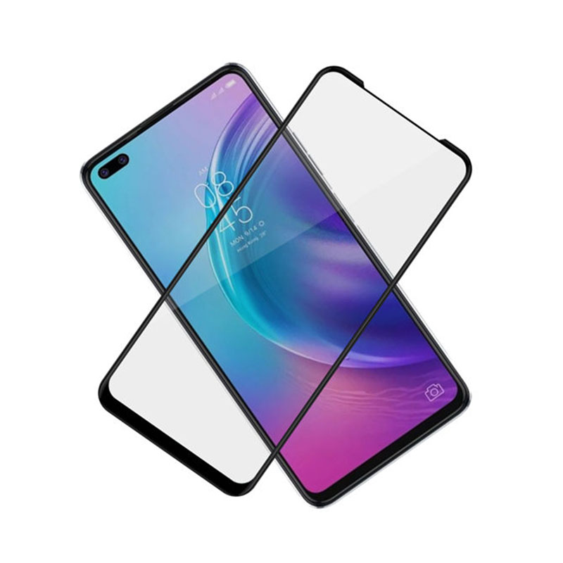 MOFI Premium Tempered Glass for Tecno Camon 16 Pro Full Coverage Screen Protector 2.5D 9H &ndash; BLACK