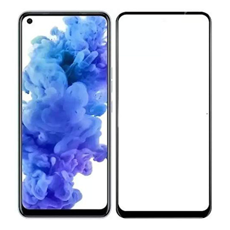 MOFI Premium Tempered Glass for Tecno Camon 16 Premiere Full Coverage Screen Protector 2.5D 9H &ndash; BLACK