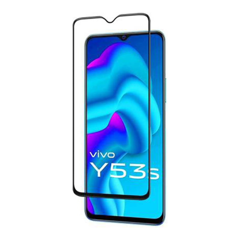 MOFI Vivo Y53s 2.5D 9H Full Screen Protector Tempered Glass Anti BlueRay BLACK