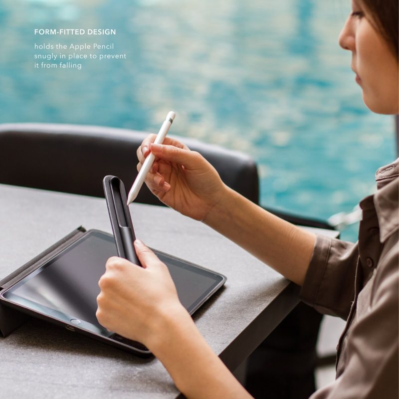 UNIQ Apple Pencil Holder / Case SHEATHE - Graphite (Black)