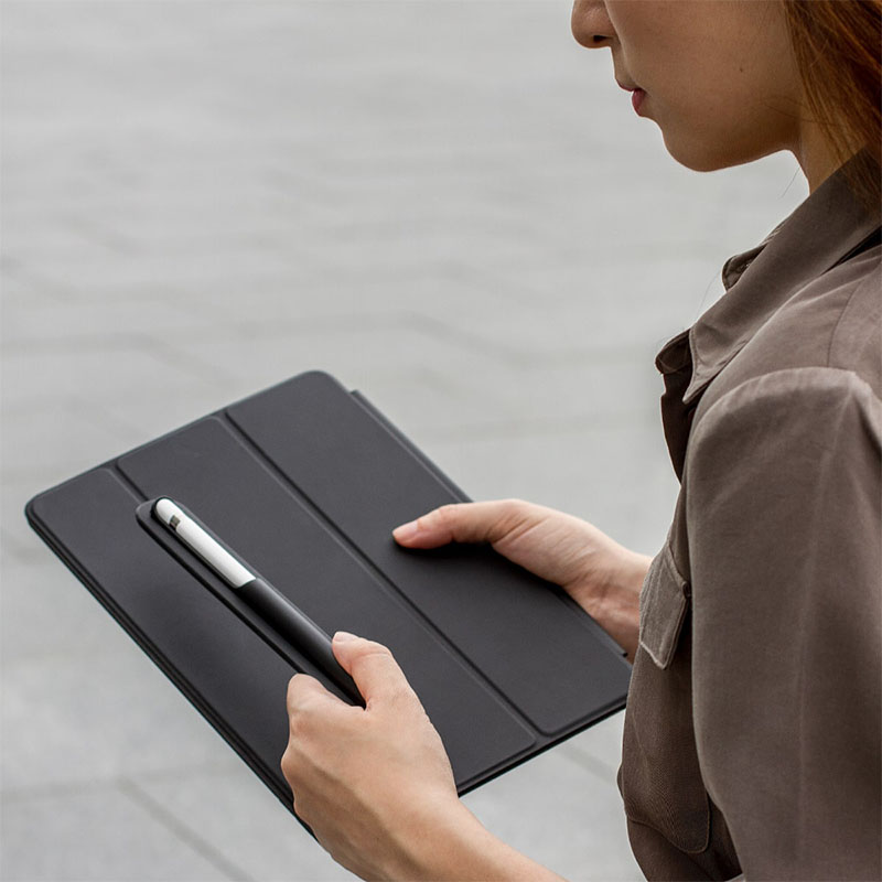 UNIQ Apple Pencil Holder / Case SHEATHE - Graphite (Black)