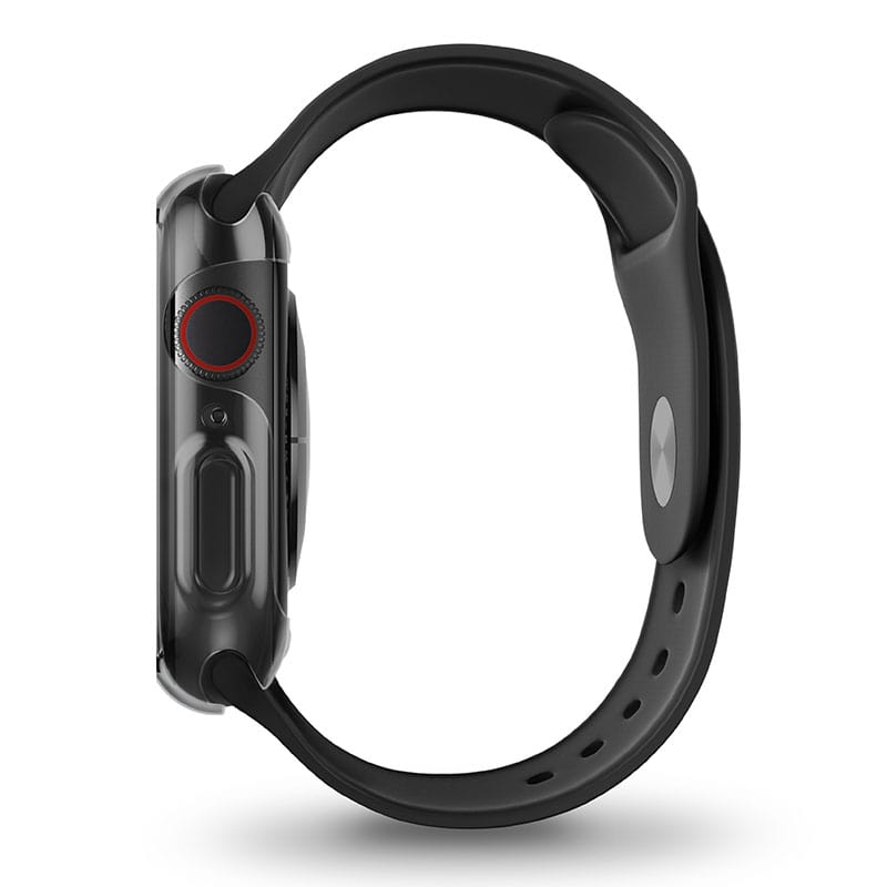UNIQ GLASE Apple Watch Series 7/8/9 Case 45MM - Pack of 2 - Clear / Smoke