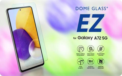 Whitestone Samsung Galaxy A72 5G EZ Tempered Glass Screen Protector - 1 Pack