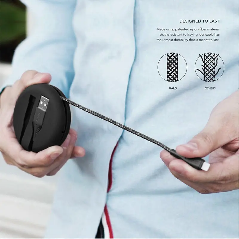 Buy Original Buy UNIQ HALO USB-A to Lightning Cable 1.2M with Smart Cable