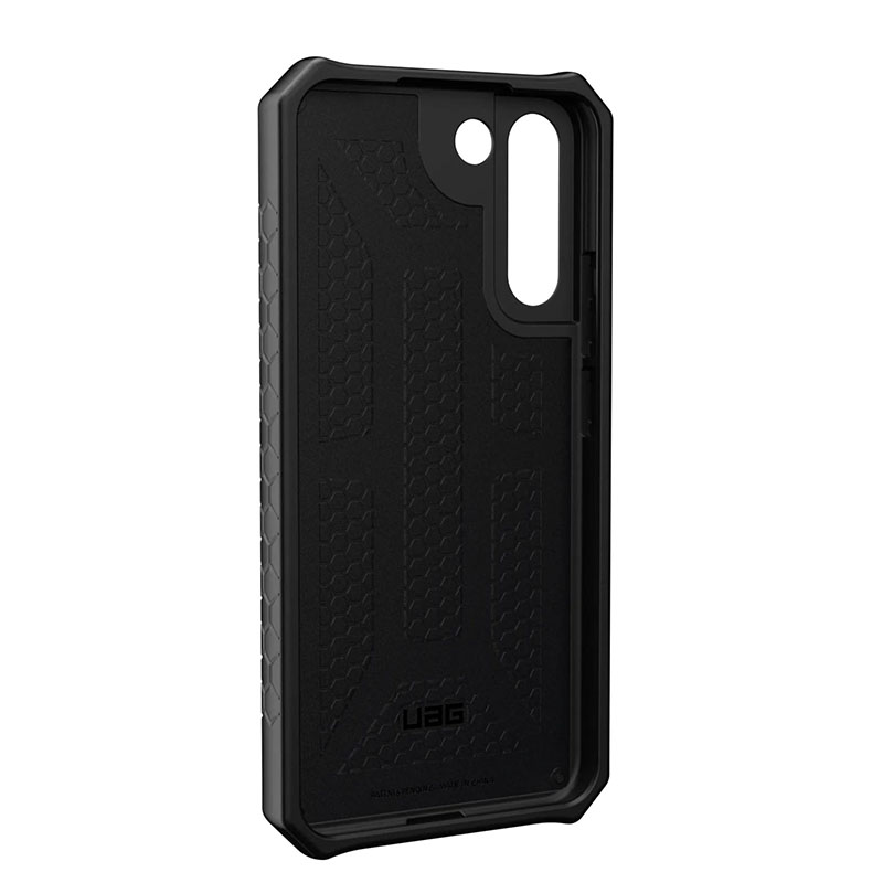 UAG Samsung Galaxy S22+ Phone Case Monarch - Kevlar Black - 810070368609