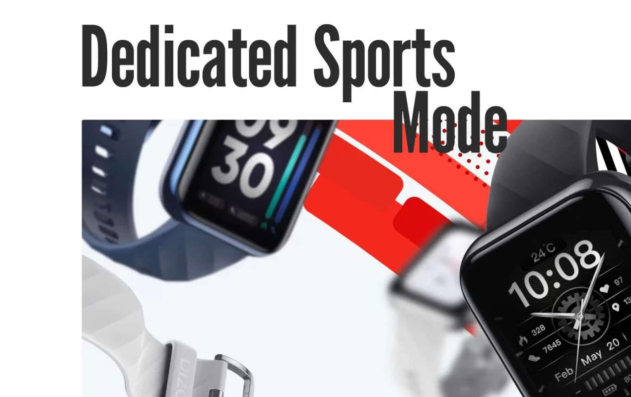 Budget Smart Watch with Biggest Display in Pakistan - Dizo D