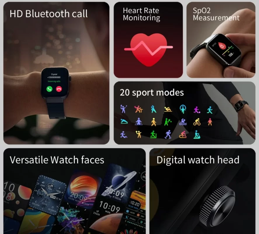 Most Affordable Calling Smartwatch in Pakistan - Mibro T1
