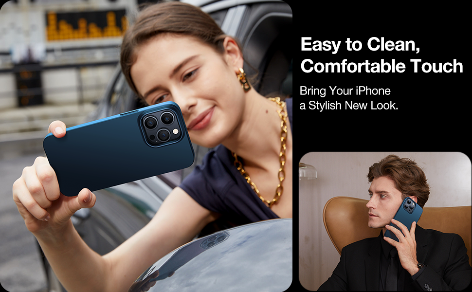 Buy Navy Blue Case for iPhone 14 Pro in Pakistan