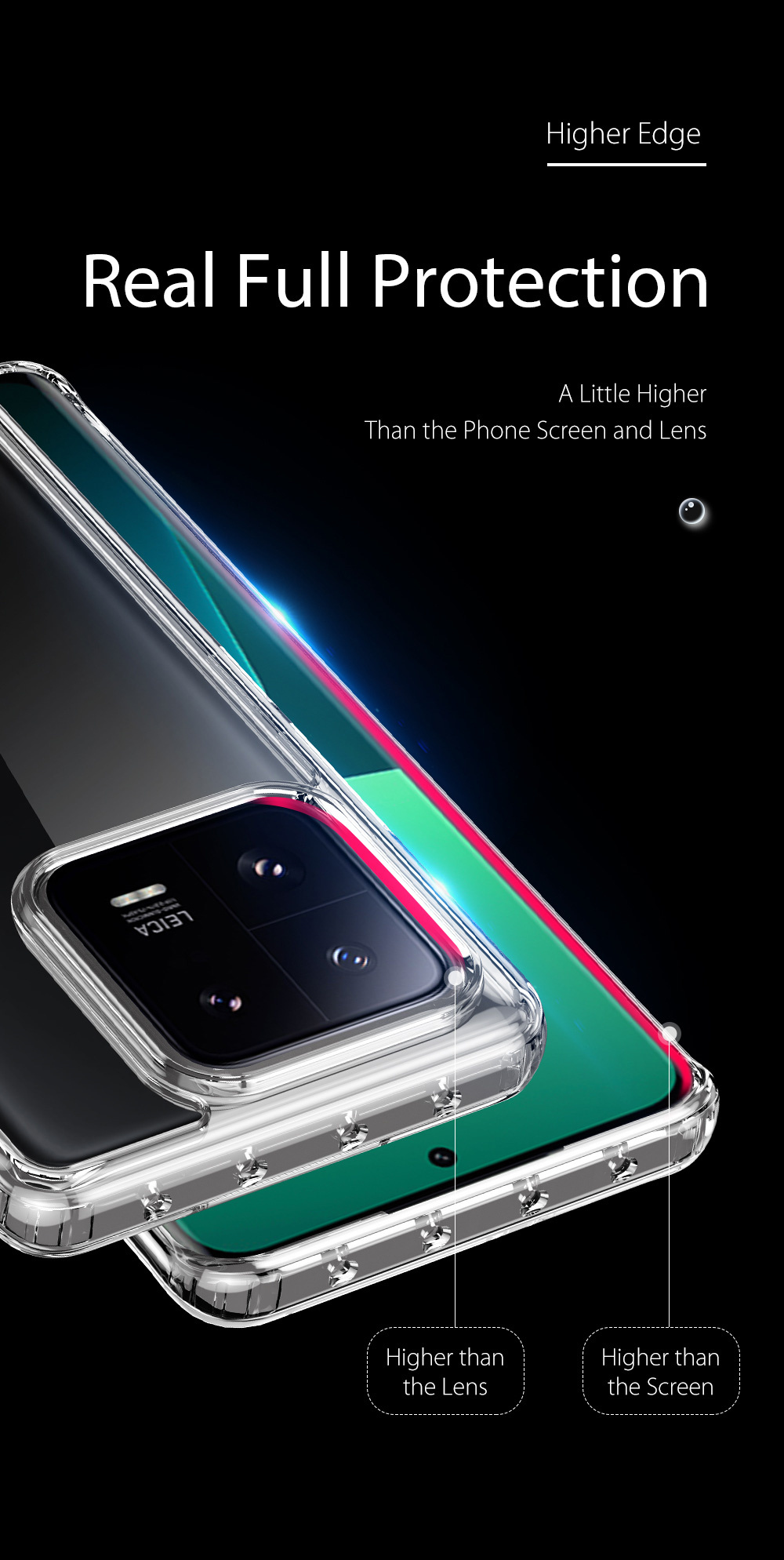 Clin Series Phone Case for Xiaomi Mi 13 Pro - Clear