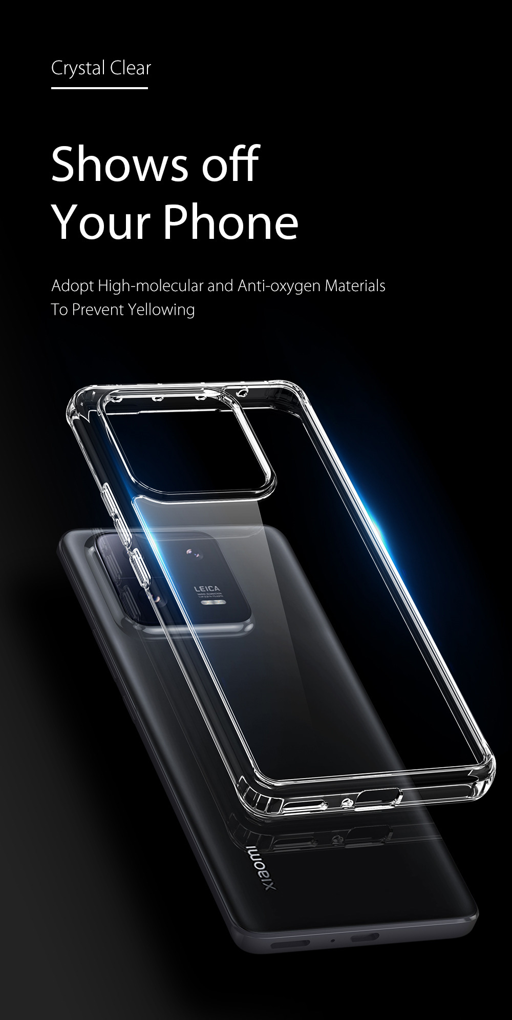 Clin Series Phone Case for Xiaomi Mi 13 Pro - Clear