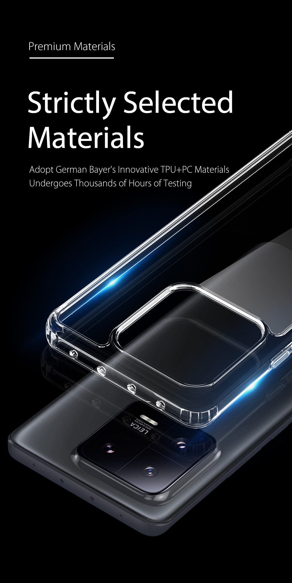 Clin Series Phone Case for Xiaomi Mi 13 Pro - Clear