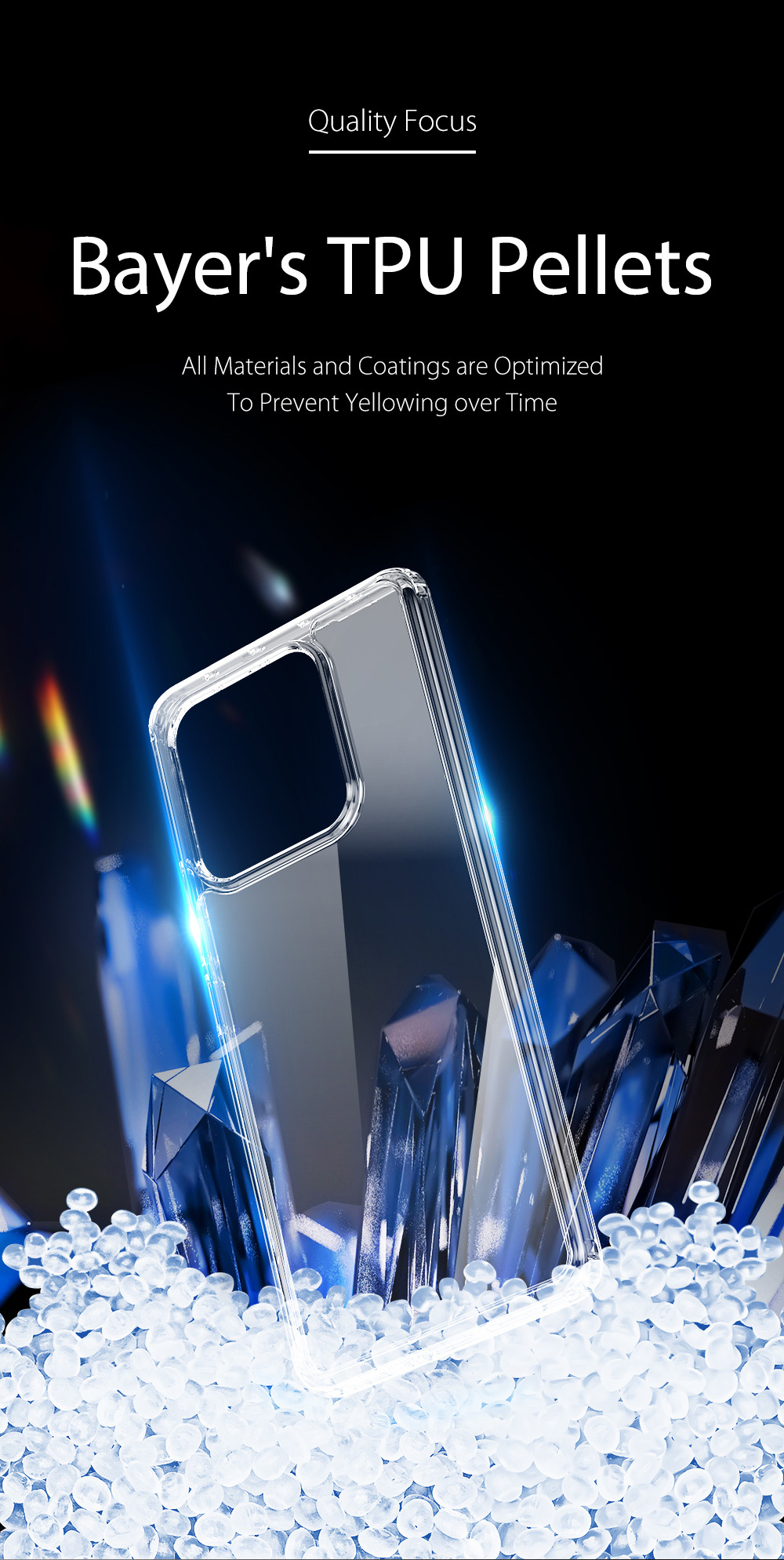 Clin Series Phone Case for Xiaomi Mi 13 Pro - Clear