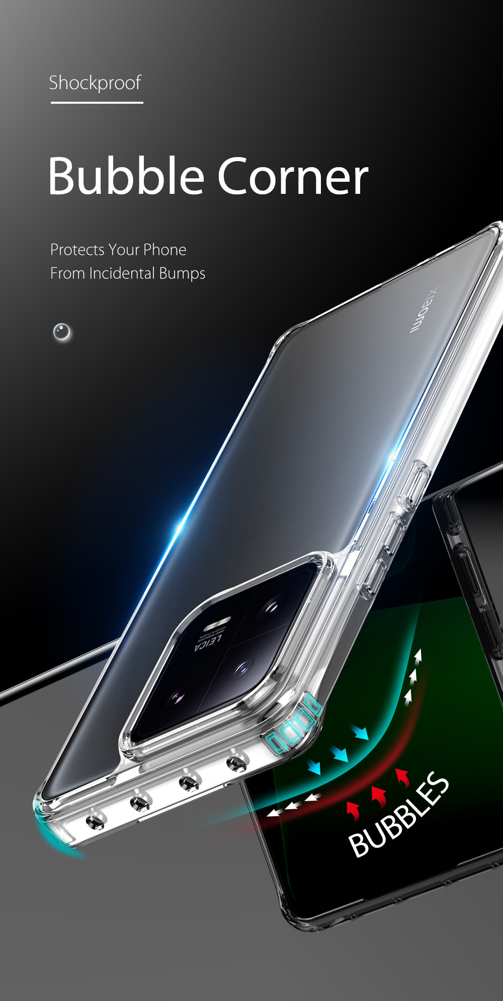 Clin Series Phone Case for Xiaomi Mi 13 Pro - Clear