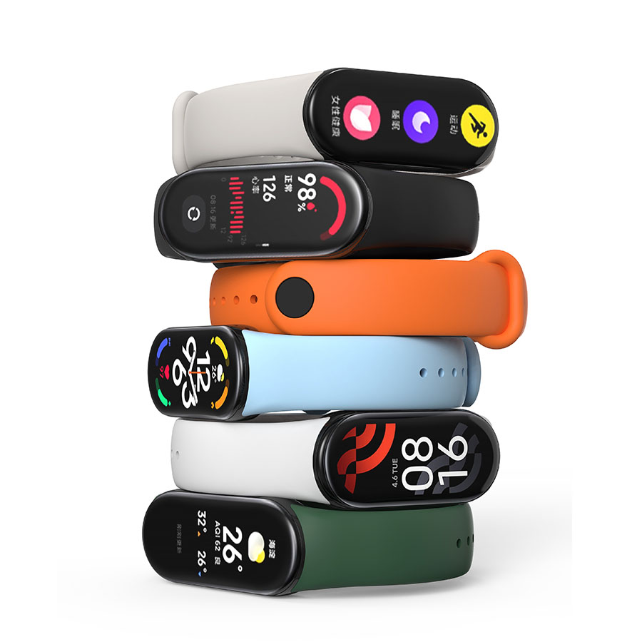 Soft Silicone Replacement Strap for Xiaomi Mi Band 8/9/10