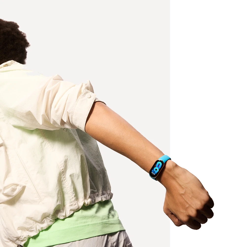 Soft Silicone Replacement Strap for Xiaomi Mi Band 8/9/10