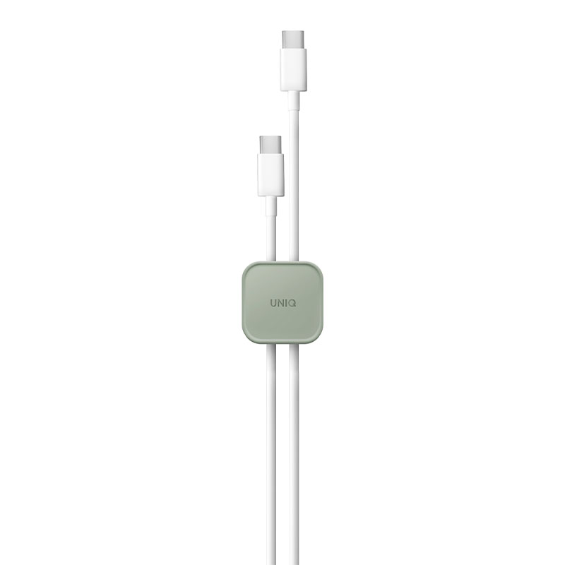 UNIQ Pod Adhesive Cable Organizers 8 in 1 Pack &ndash; Mist Green