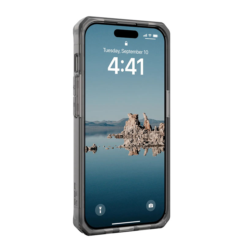 UAG Plyo Magsafe Series Phone Case for iPhone 15 Pro Max - Ash/White