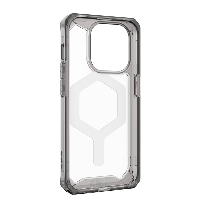 UAG Plyo Magsafe Series Phone Case for iPhone 15 Pro Max - Ash/White