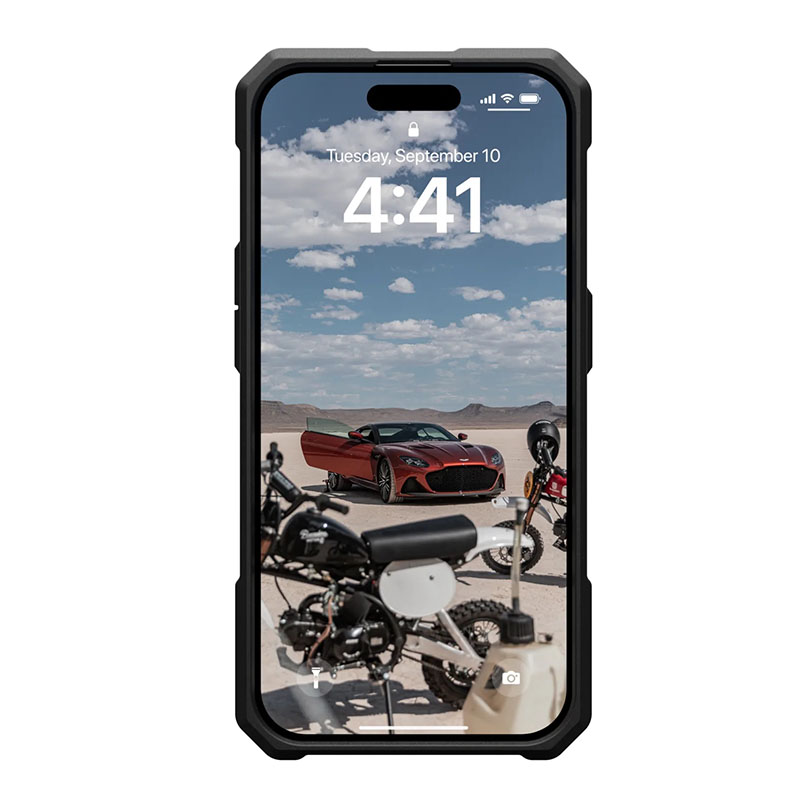 UAG Monarch Pro Phone Case for iPhone 15 Pro - Kevlar Black
