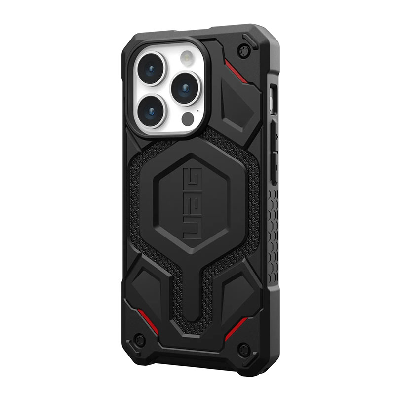 UAG Monarch Pro Phone Case for iPhone 15 Pro - Kevlar Black