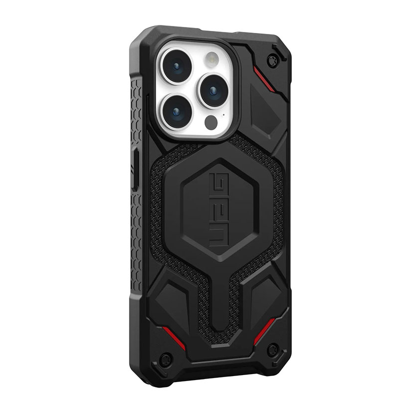 UAG Monarch Pro Phone Case for iPhone 15 Pro - Kevlar Black
