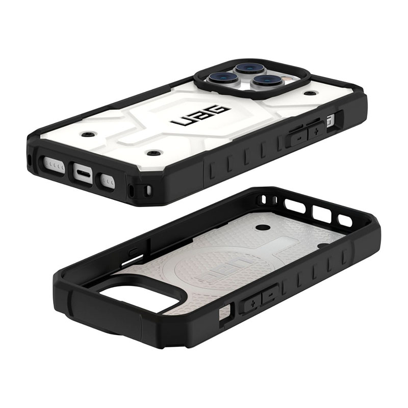UAG Pathfinder Magsafe Phone Case for iPhone 15 Pro Max - White