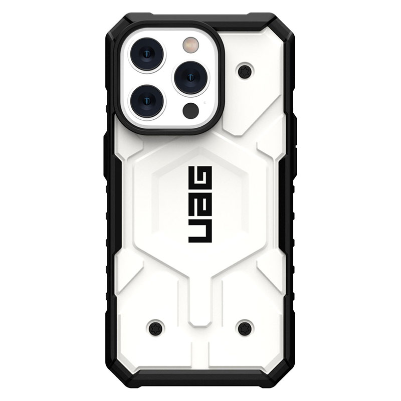 UAG Pathfinder Magsafe Phone Case for iPhone 15 Pro Max - White