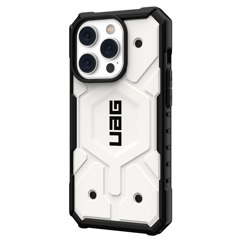 UAG Pathfinder Magsafe Phone Case for iPhone 15 Pro Max - White