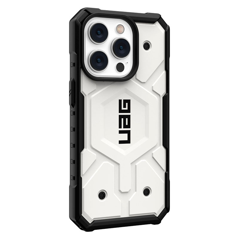 UAG Pathfinder Magsafe Phone Case for iPhone 15 Pro Max - White