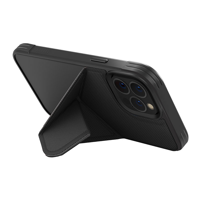 UNIQ Transforma Magclick Magsafe Compatible Phone Case for iPhone 15 Pro - Ebony (Black)