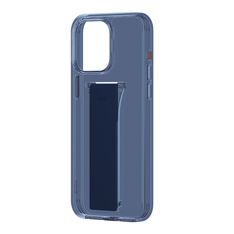 Uniq Heldro Mount Case with Stand for iPhone 15 Pro Max &ndash; Deep Blue