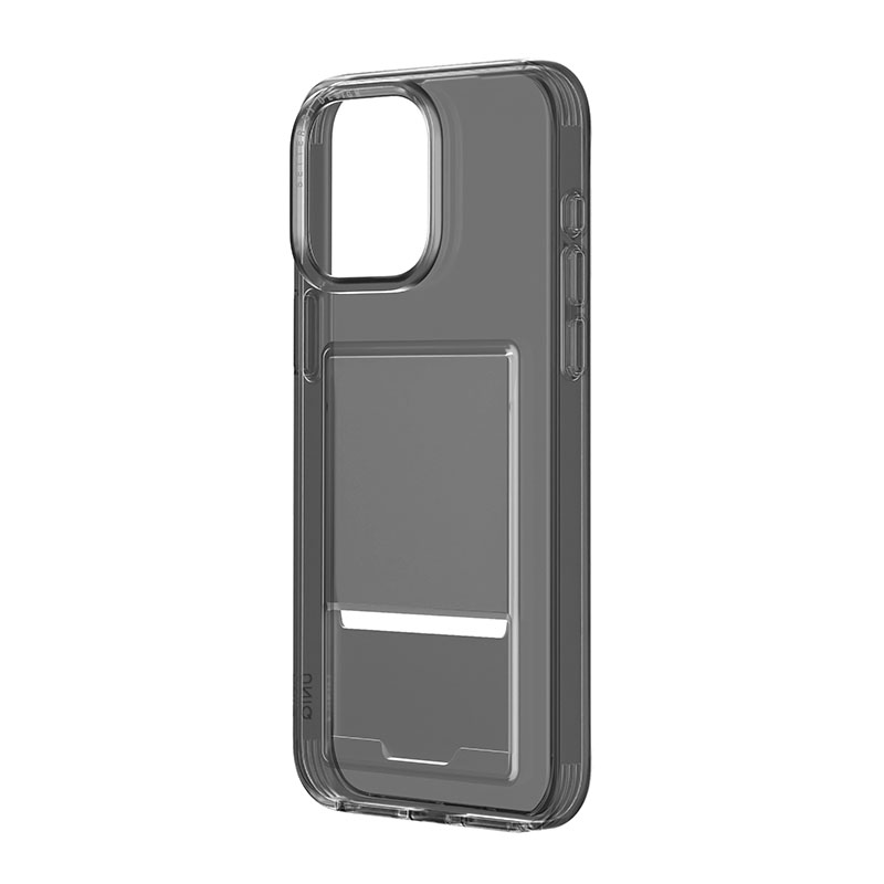 UNIQ Air Fender ID Series Phone Case for iPhone 15 Pro &ndash; Smoked (Grey Tinted)