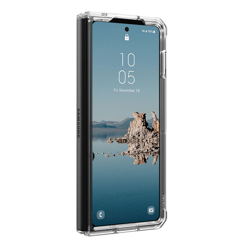 UAG Plyo Pro Series Phone Case for Samsung Galaxy Z Fold 5 - Ice/Silver
