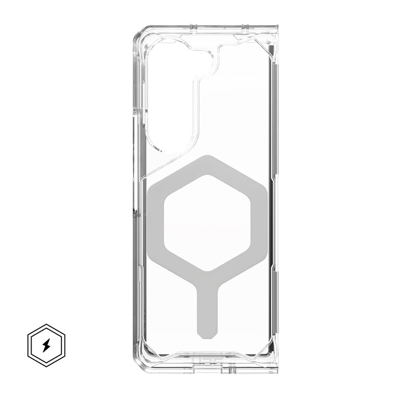 UAG Plyo Pro Series Phone Case for Samsung Galaxy Z Fold 5 - Ice/Silver