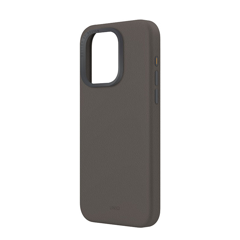 UNIQ Lyden MagSafe Magclick Charging Compatible Phone Case for iPhone 15 Pro Max &ndash; Flint Grey