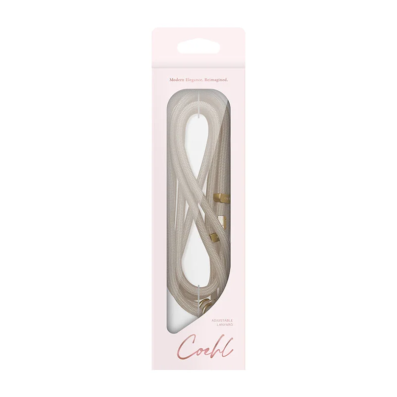 Uniq Coehl Laurel Universal Lanyard for Phones &ndash; Ivory