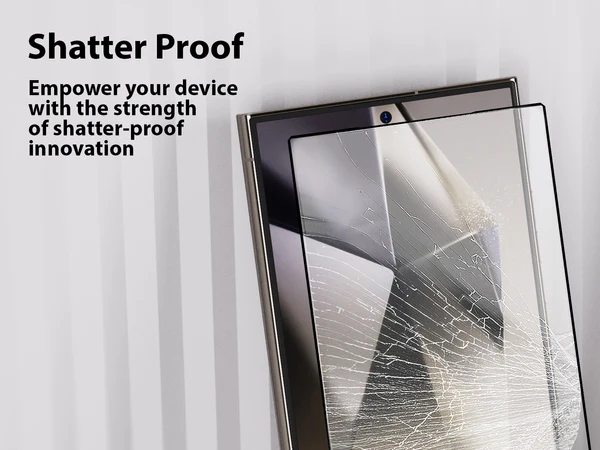 Whitestone [EA] Tempered Glass Screen Protector For Samsung Galaxy S24 Ultra - 2 Pack