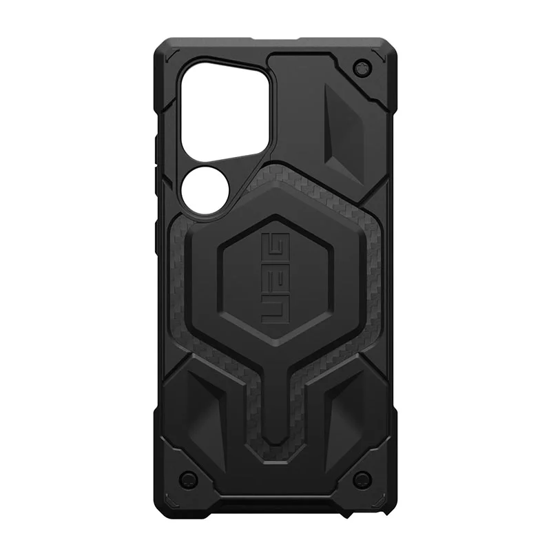 UAG Monarch Pro Phone Case for Samsung Galaxy S24 Ultra &ndash; Carbon Fiber