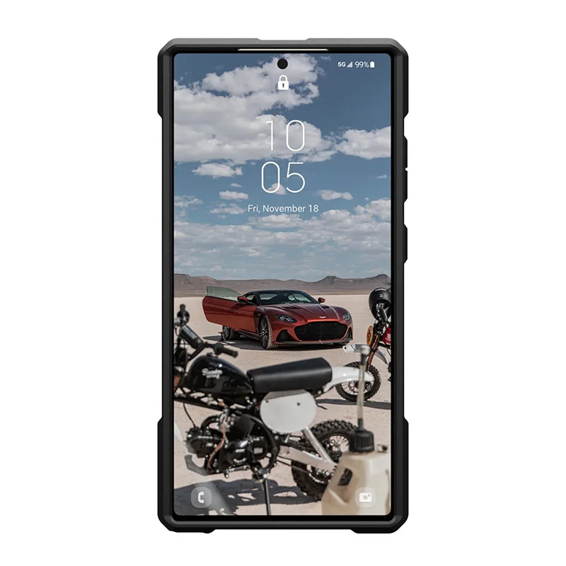 UAG Monarch Pro Phone Case for Samsung Galaxy S24 Ultra &ndash; Carbon Fiber