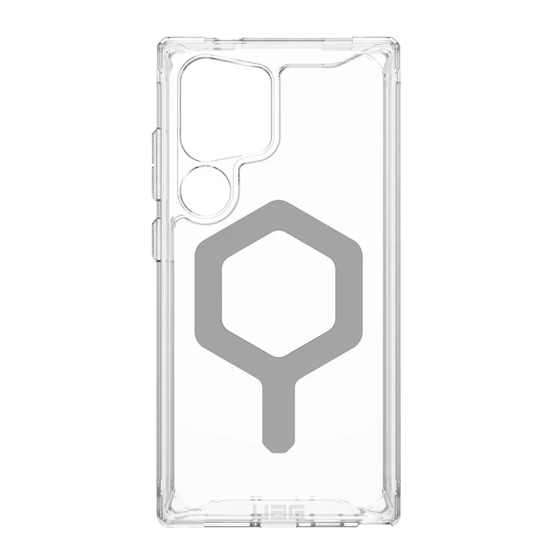 UAG Plyo Pro Phone Case for Samsung Galaxy S24 Ultra &ndash; Ice/Silver