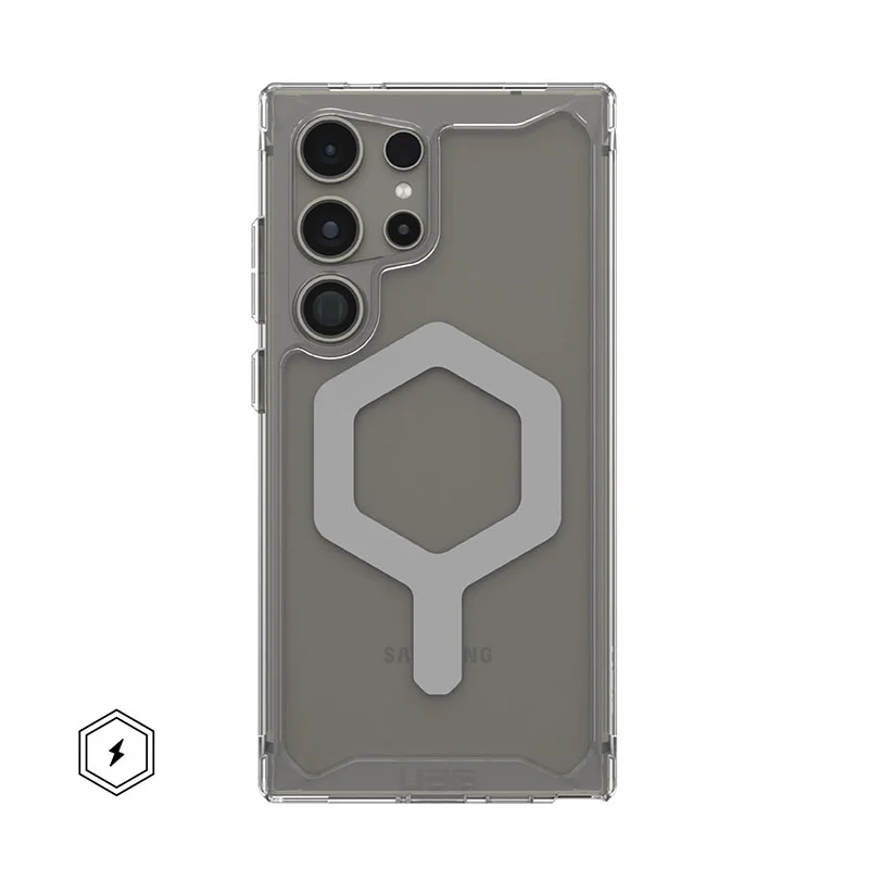 UAG Plyo Pro Phone Case for Samsung Galaxy S24 Ultra &ndash; Ice/Silver