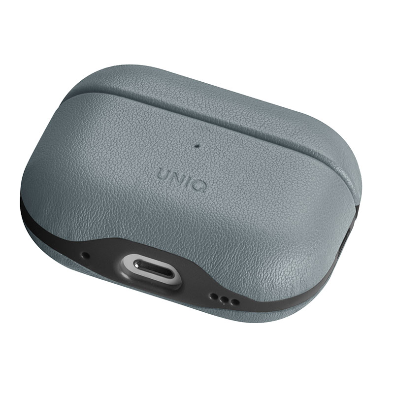 Uniq Lyden DS Slim Leatherette Case for Airpods Pro 2nd Gen - Washed/Blue