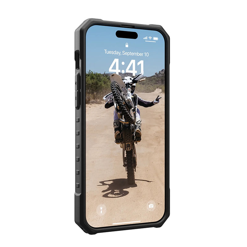 UAG Pathfinder Magsafe Phone Case for iPhone 15 Pro Max &ndash; Black
