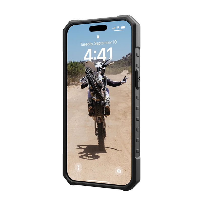 UAG Pathfinder Magsafe Phone Case for iPhone 15 Pro Max &ndash; Black