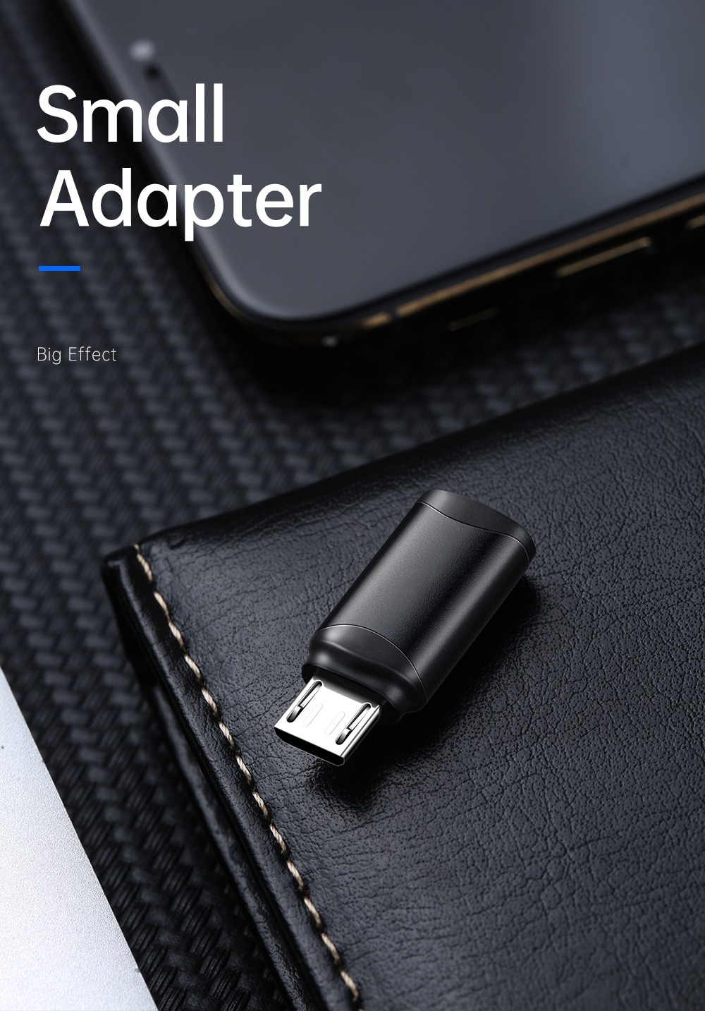 Mcdodo USB-C to Micro USB Adapter Conversion Converter with QC Rapid Charging, High Speed PC Data Transfer - OT-7690