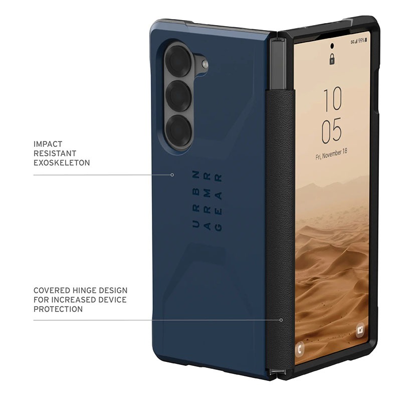 UAG Civilian Series Phone Case for Samsung Galaxy Z Fold 6 &ndash; Mallard